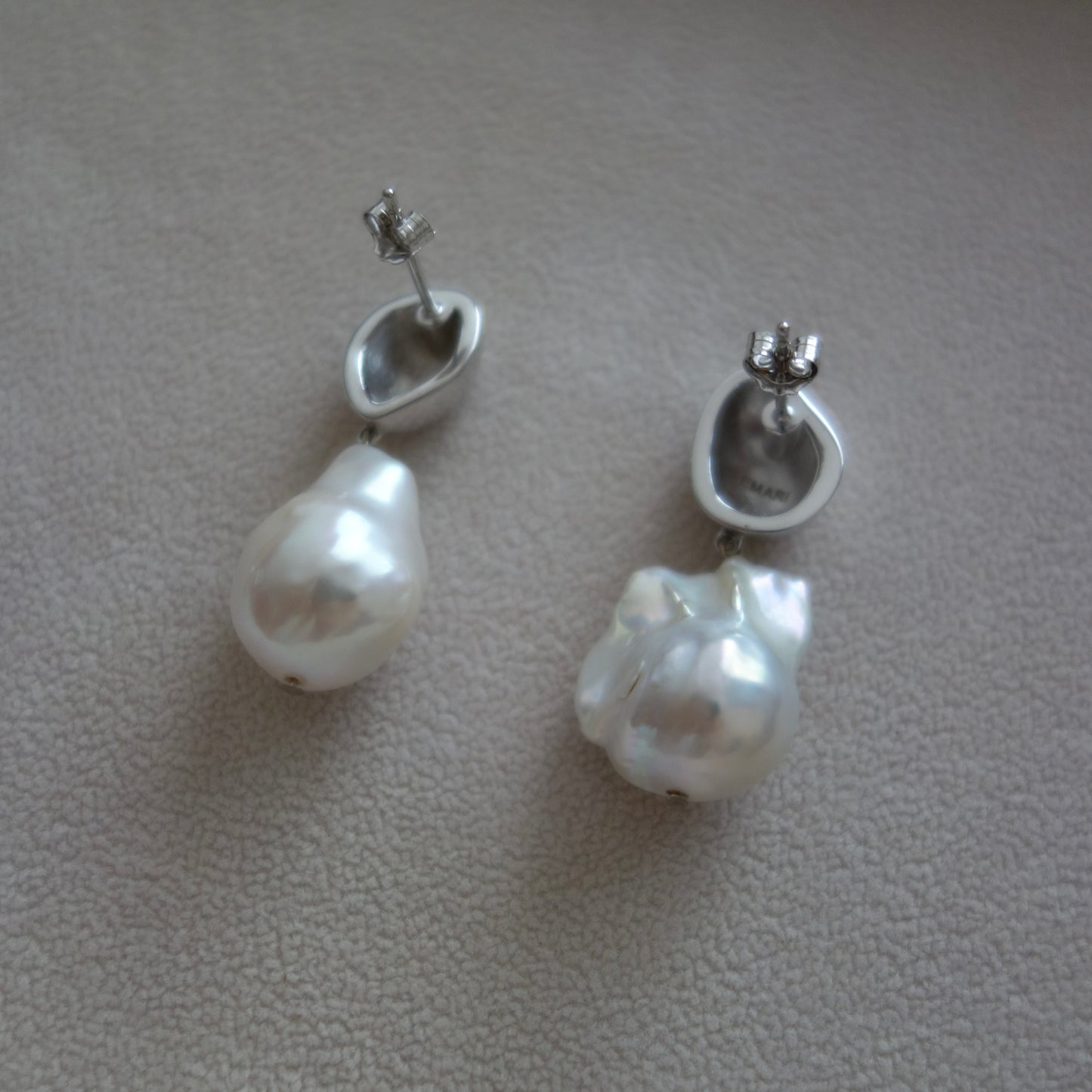 Erika Stud Earrings (Silver)