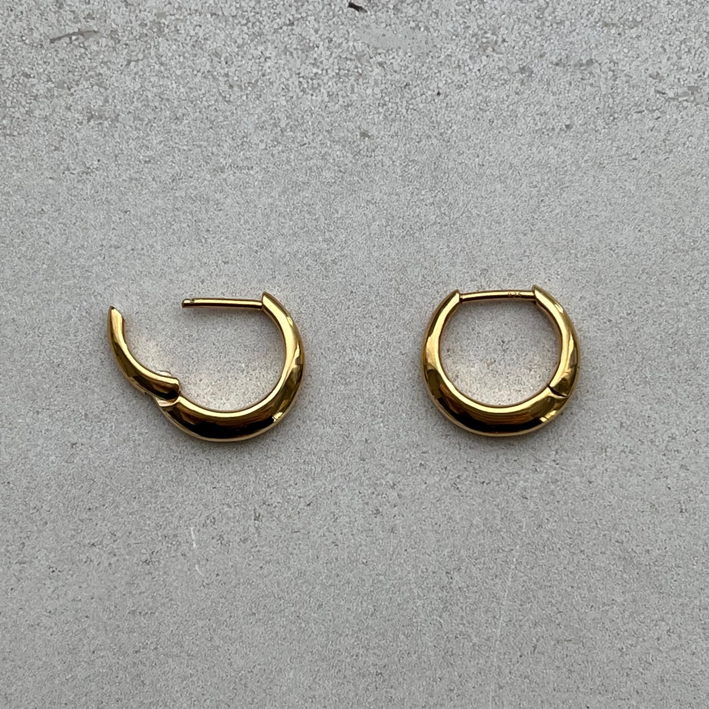 Best Friend Mini Hoops (Gold)